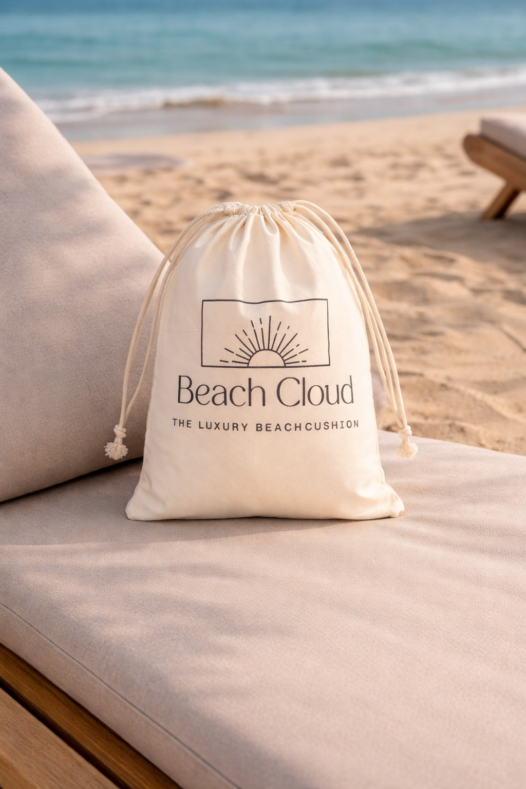 Beachcloud opberghoes - off-white