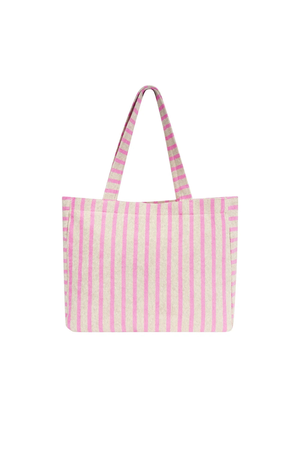 Beach Bag Pink Grey